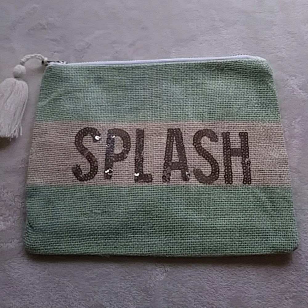 Seaside Sequin Pouch